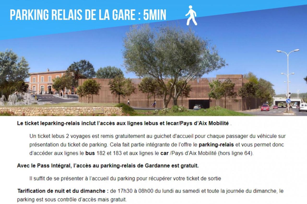 Mont Ventoux - Terrasse - Vue Degagee - Linge De Qualite - Fibre - Confort Gardanne Exterior photo